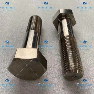 Gr12 M27x110 Hexagonal Bolt Titanium Fasteners GB/T5782-2000