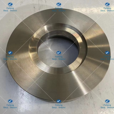 Forged Metallic Luster Gr2 Pure Titanium Rings ASTM B348